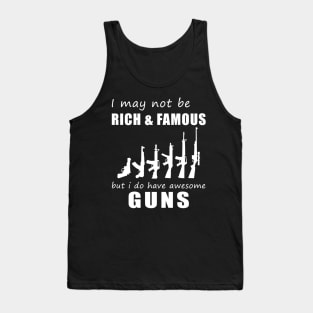 Gun Enthusiast's Humorous Delight T-Shirt Tank Top